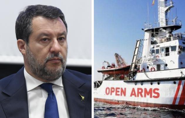 Open Arms, ricorso della Procura di Palermo contro assoluzione Salvini, lui replica: “Difendere l’Italia e i suoi confini non è reato”