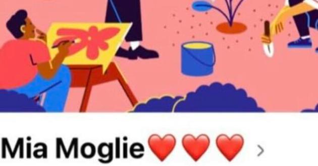 Gruppo Facebook “Mia Moglie”, profilo gestito da una donna, con lei un uomo come co-gestore nella pubblicazione e moderazione di contenuti