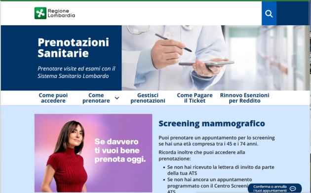 Sanità Regione Lombardiaa