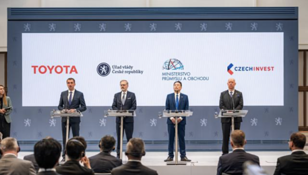 Toyota, investiti € 680 mln per produrre in Repubblica Ceca la sua prima auto elettrica progettata interamente in Europa