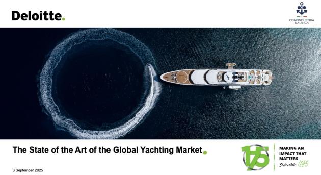 Deloitte e Confindustria Nautica, presentato report 2025 sul mercato globale nautico del valore di €34,8 mld, Italia leader nei superyacht