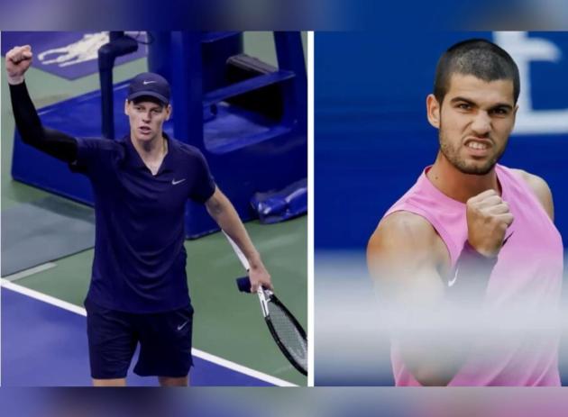 Us Open, domani la finale Sinner-Alcaraz: vittoria per l’altoatesino su Auger-Aliassime in 4 set; lo spagnolo vincitore su Djokovic in 3 set