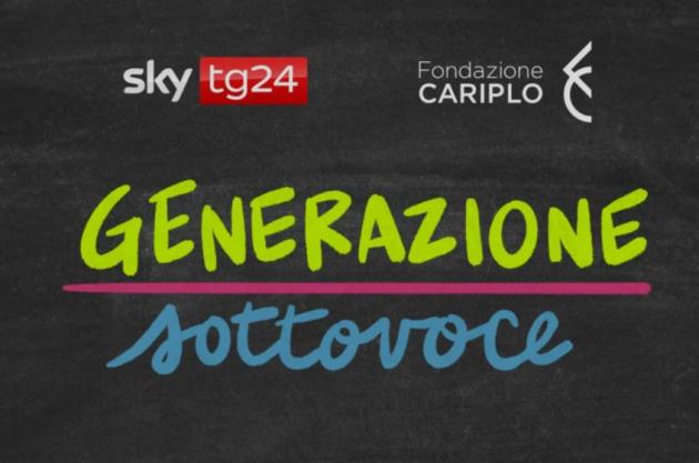 Fondazione Cariplo e Sky TG24, al via “Generazione sottovoce”, sei storie per raccontare i giovani tra sogni e incertezze