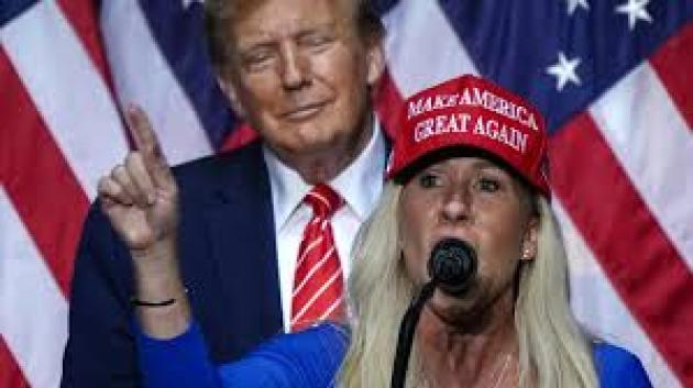 Taylor Greene, Trump