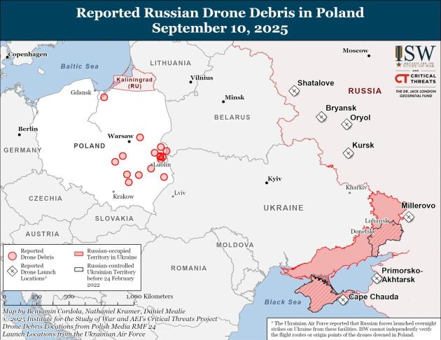 Droni russi abbattuti in Polonia, rapporto Nato: “Volevano colpire aeroporto di Rzeszow”, da lì il transito dell’80% delle armi verso Ucraina
