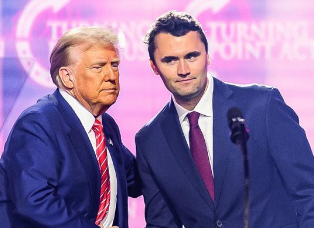 Charlie Kirk e Donald Trump