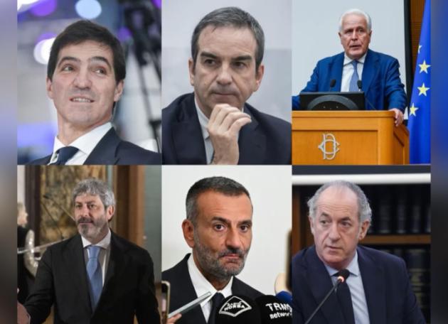 Regionali, Acquaroli (cdx) in pole nelle Marche col 50%, Occhiuto (cdx) in Calabria col 53%, Giani (csx) in Toscana col 57%, Fico (csx) in Campania col 45%, Decaro (csx) in Puglia col 70% e il cdx in 