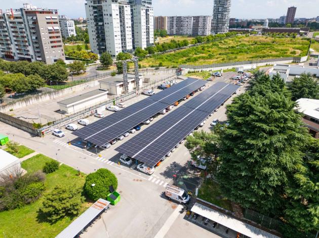 A2A, inaugurato un nuovo impianto fotovoltaico a Milano per la Comunità Energetica Rinnovabile e Solidale CER.ca.MI