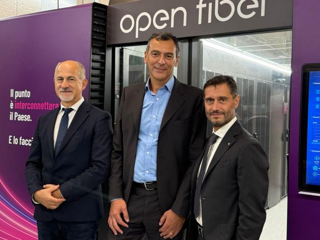 Open Fiber, inaugurato a Pescara il nuovo Edge Data Center: nodo digitale connesso in fibra, sostenibile e a supporto di imprese e PA