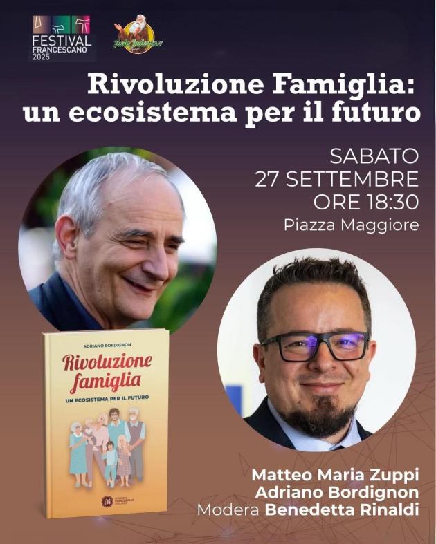 Famiglia e Futuro: a Bologna la presentazione del libro di Adriano Bordignon con il Card. Zuppi