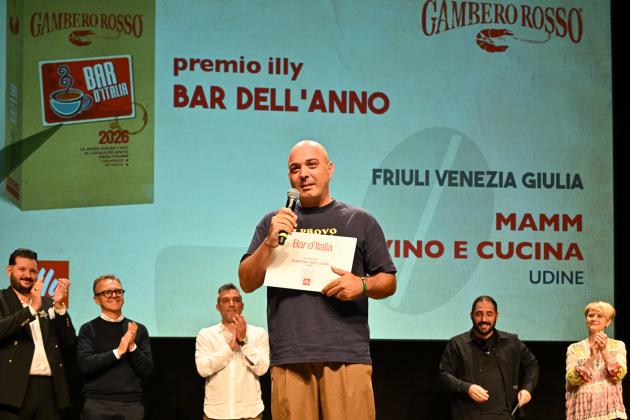 Udine vince il titolo di Bar dell’Anno Illy