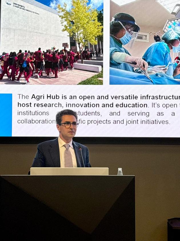 Campus Bio-Medico presenta Agri Hub. Mastrolitto: “Al centro la persona, con l’ambiente e l’innovazione responsabile”