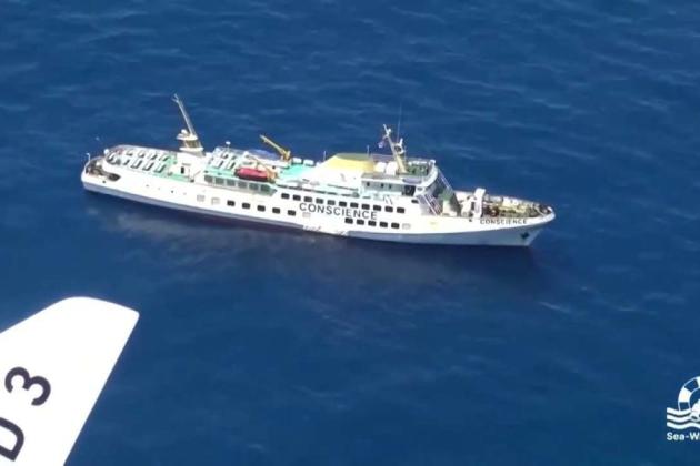 Flotilla, nave Conscience salpata 1 settimana fa da Otranto a 250 miglia nautiche da zona rossa, possibile intercettazione tra 24h