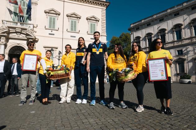 Omaggio alla Nazionale italiana di pallavolo