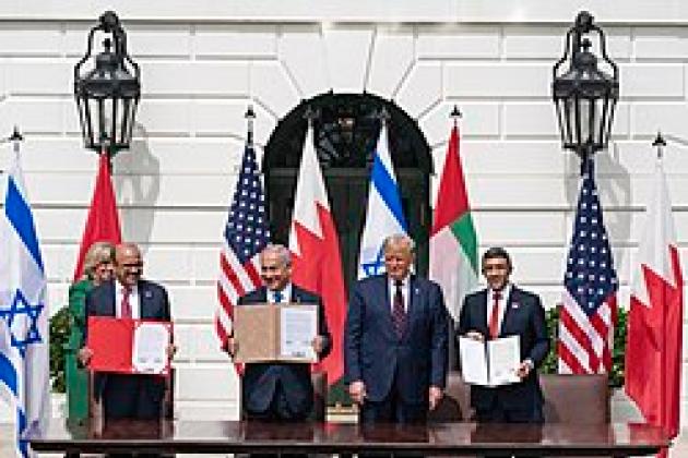 Firma degli accordi di Abramo