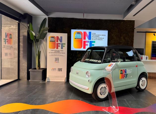 FIAT e Iren Luce Gas annunciano Fiat Topolino, il nuovo quadriciclo elettrico per ridurre l'impatto ambientale e migliorare la qualità della vita