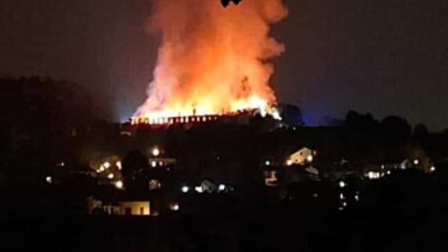 Lecco, in fiamme l'antico Monastero della Bernaga con 18 suore di clausura costrette alla veloce fuga