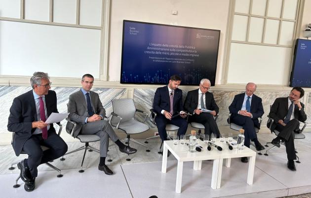 Conflavoro, presentato Rapporto “L’impatto delle criticità della PA sulla competitività e la crescita delle PMI” in collaborazione con LUISS Business School