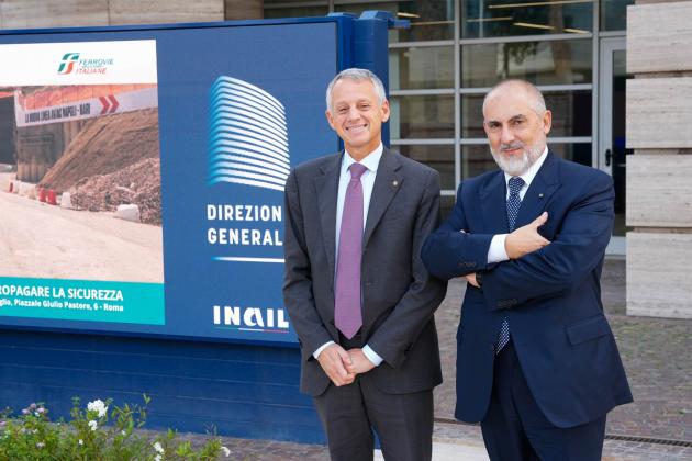 Gruppo FS e Inail si impegnano ad accompagnare la crescita infrastrutturale del Paese, tenendo al centro il valore della sicurezza