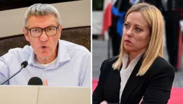 Meloni contro Landini nell’ennesimo show della vittima che non ha niente da dire e cerca il nemico