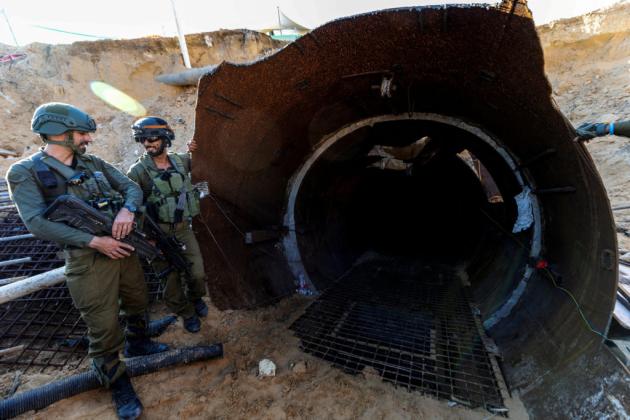 Presunto tunnel Hamas
