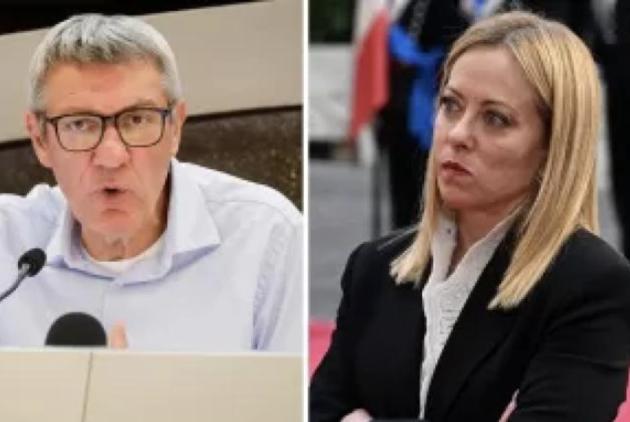 Meloni contro Landini nell’ennesimo show della vittima che non ha niente da dire e cerca il nemico