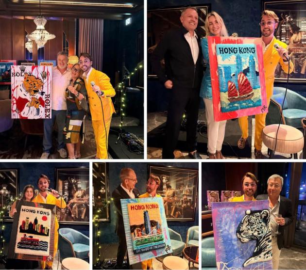 Il Rosewood Hotel di Hong Kong ha ospitato un evento straordinario che ha unito l'affascinante mondo dei giocattoli e l'arte: il vernissage di Michael Rothling
