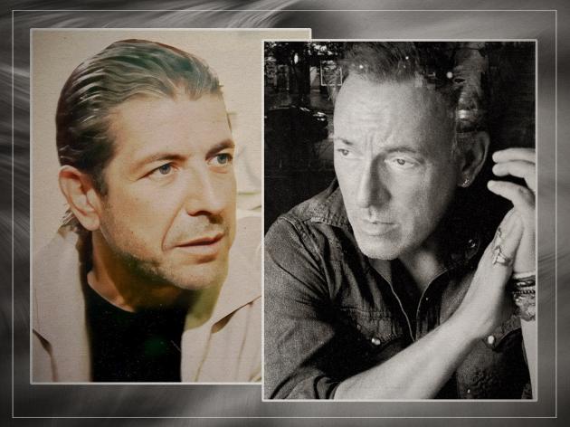 Molti sogni, poche certezze: viaggio attraverso la poetica di Leonard Cohen e Bruce Springsteen; anche la musica è poesia