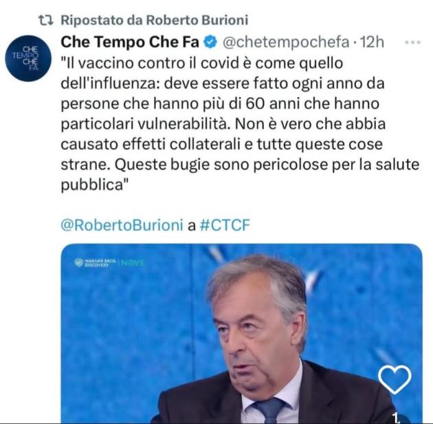 Burioni provoca