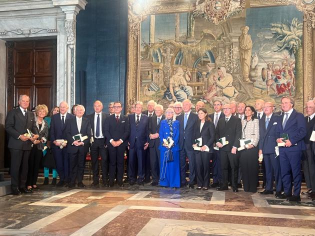 Claudio Descalzi, Patrizio Bertelli, Francesco Caltagirone, Leonardo Ferragamo sono stati proclamati Cavalieri del Lavoro 