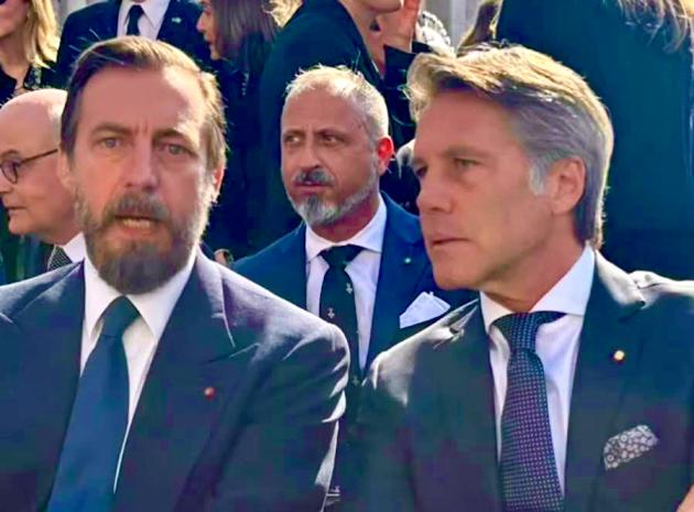 Aimone di Savoia-Aosta con Emanuele Filiberto di Savoia