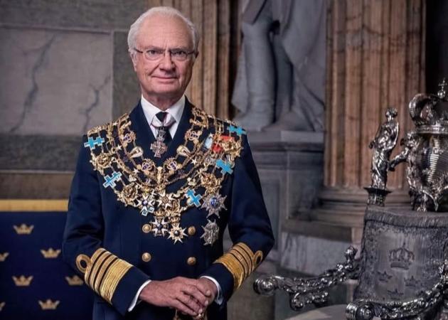 Carlo XVI Gustavo Re di Svezia 