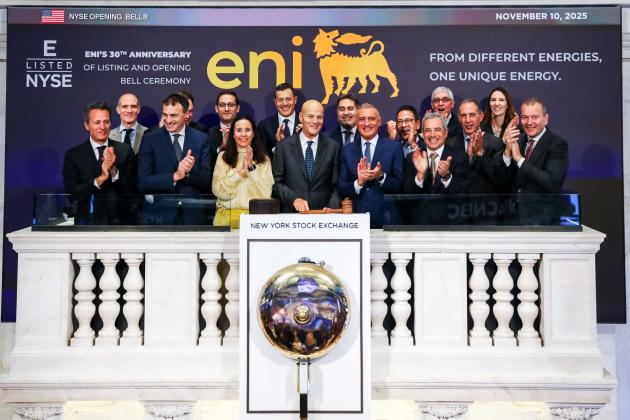 Eni celebra 30 anni di quotazione al New York Stock Exchange, gli investitori USA rappresentano il 25% del flottante