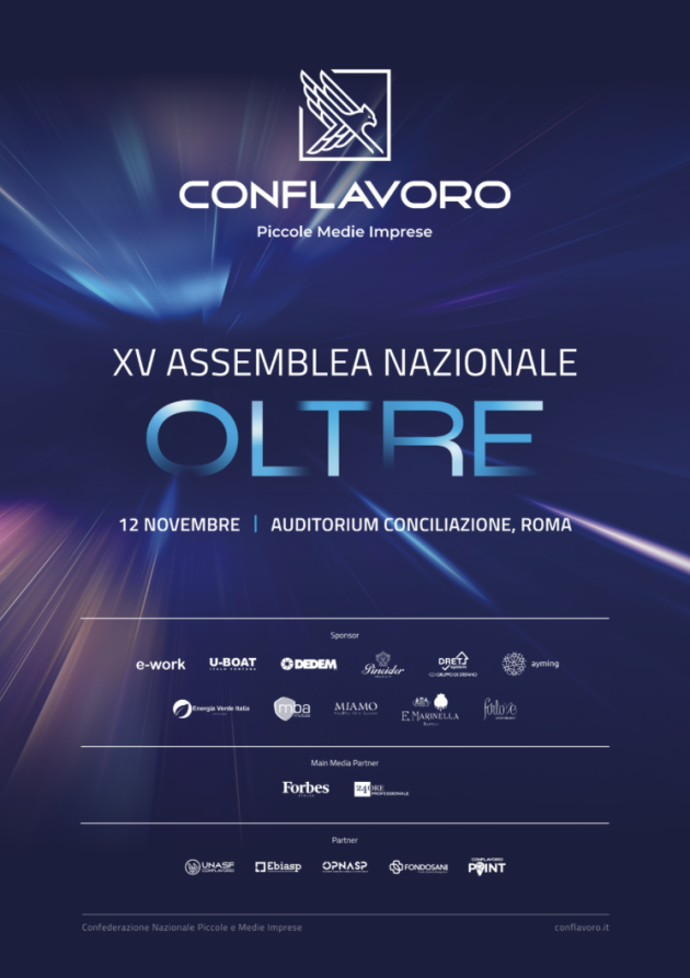 Al via la XV Assemblea Nazionale di Conflavoro