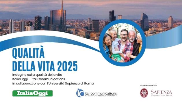 Indagine ItaliaOggi-Ital Communications 2025, Milano prima in classifica per qualità della vita, ultima Caltanissetta