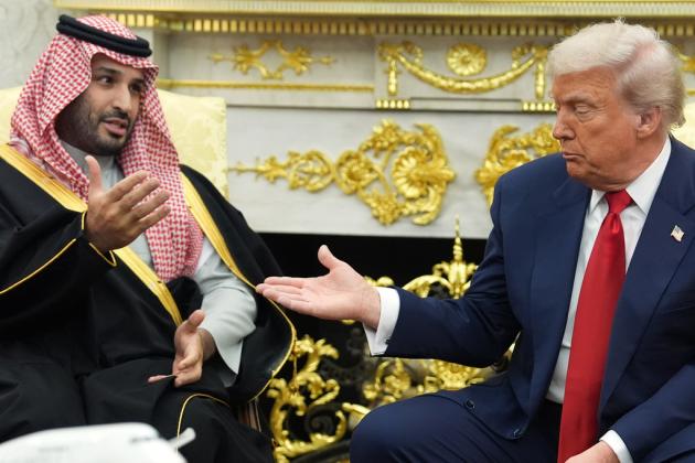 Incontro Trump-Bin Salman, il principe saudita: "Accordi di Abramo? Solo con soluzione due Stati in Palestina; investiremo 1000mld $ negli Usa"