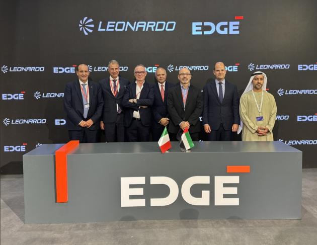  EDGE Group e Leonardo, definiti i principi generali della Joint Venture; le quote di partecipazione nella nuova societ&agrave; saranno rispettivamente del 51% e del 49%