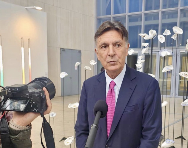 Roma Arte in Nuvola, Gasbarra (Pres. Eur S.p.A.): “Orgoglioso di ospitare un evento internazionale che parla di arte nella  Nuvola di Fuksas”