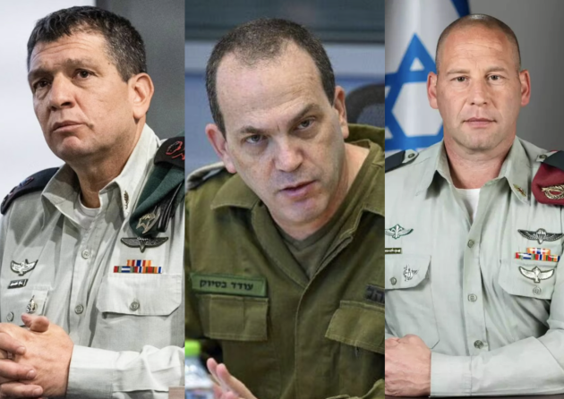 Israele, licenziati 3 generali “capri espiatori” dell’Idf Haliva, Basyuk e Finkelman, Zamir: “Non hanno fermato attacco di Hamas del 7 ottobre”