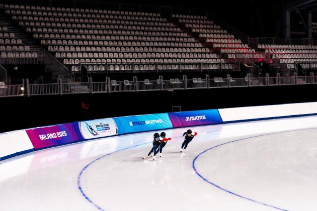 Fiera Milano apre la nuova pista di pattinaggio di velocità e completa il Milano Speed Skating Stadium per gli eventi dei Giochi Milano Cortina 2026