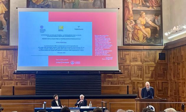 Vito Pertosa riceve il Premio Ugo La Malfa all’Università Cattolica di Milano; rilievo al suo impegno nelle tecnologie avanzate