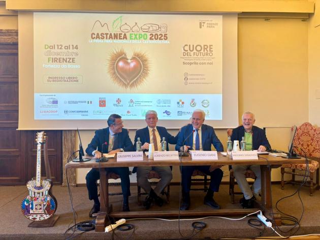 Castanea Expo 2025, alla Fortezza da Basso di Firenze dal 12 al 14 dicembre 