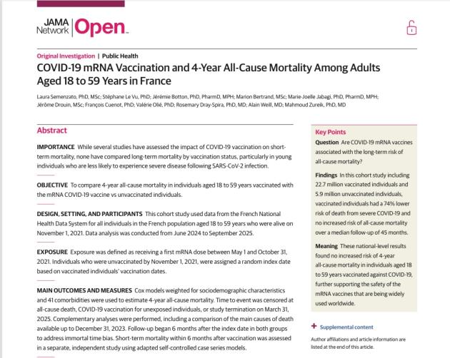 Vaccino Covid, lo STUDIO fake francese su 29 mln di persone: "Nessun aumento di mortalità", ma bias metolodigici ed effetti avversi non considerati