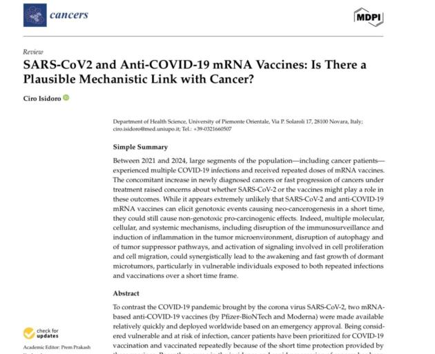 Studio Isidoro vaccino Covid