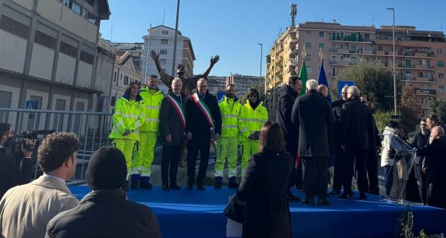 Anas ha completato il restauro e la riqualifica del Ponte dell’Industria, dedicato a San Francesco d’Assisi per il Giubileo 2025
