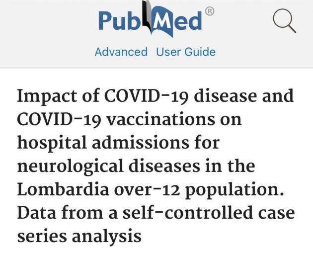 Studio lombardo vaccino Covid ospedalizzazione