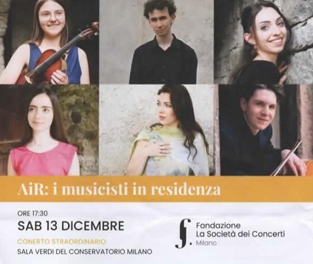 La Societ&agrave; dei Concerti al Conservatorio di Milano: concerto straordinario con la Fondazione Spremberg