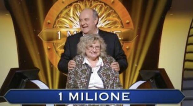 Chi &egrave; Vittoria Licari, la pensionata di 69 anni che ha vinto 1 milione di euro a Chi vuol essere milionario, ecco le 10 domande e le risposte