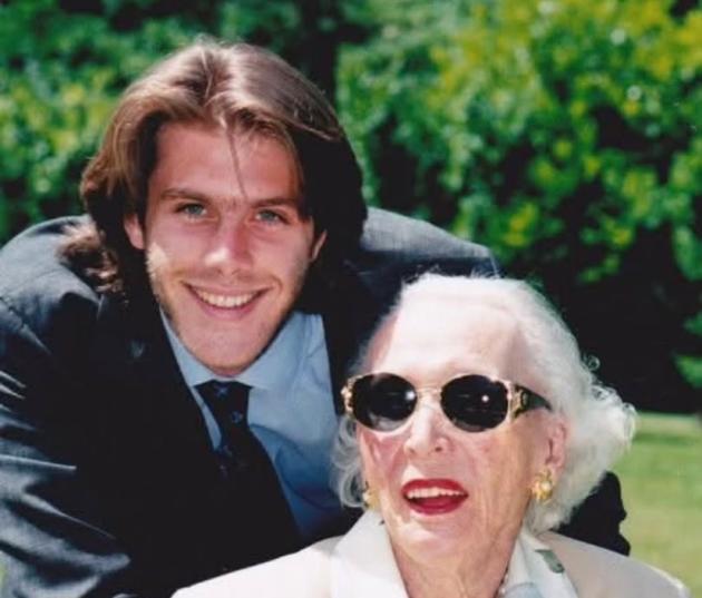 Emanuele Filiberto di Savoia con la Regina Maria Jos&egrave; 