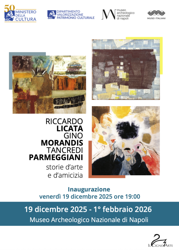 Tancredi Parmeggiani, Gino Morandis, Riccardo Licata. Storie d&rsquo;arte e d&rsquo;amicizia